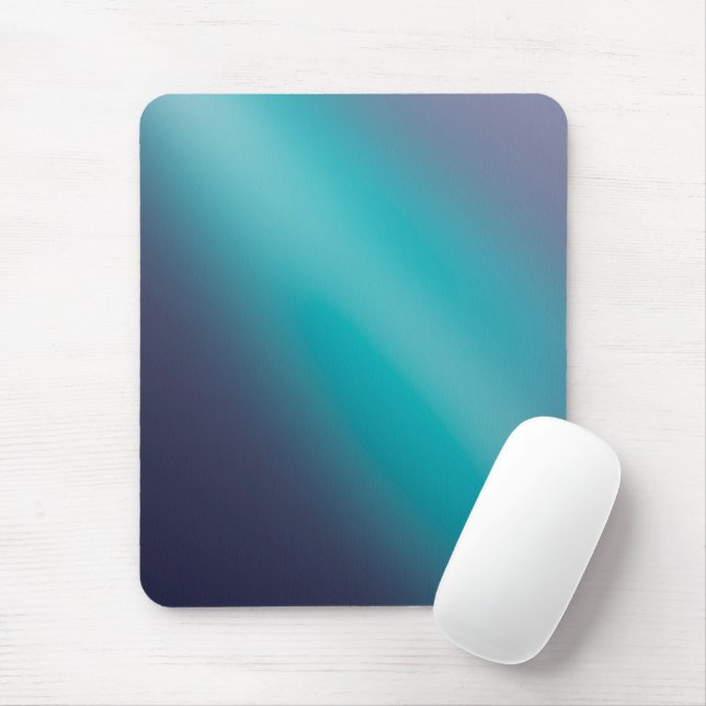 Grüne Mondlichtombre Mousepad (Mit Mouse)