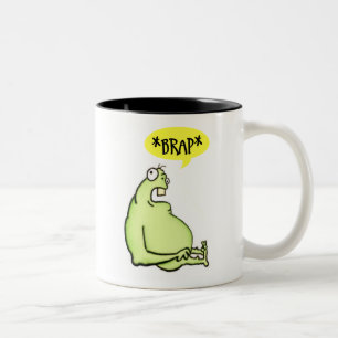 Grüne Monster-Tasse Zweifarbige Tasse
