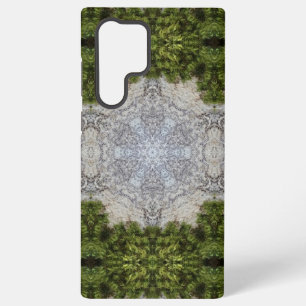 Grüne Moos und Natur Kunst Samsung Galaxy Hülle