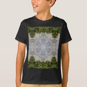 Grüne Moos und Natur Kunst T-Shirt