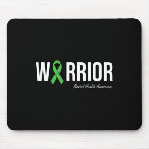 Grüne Multifunktionsleiste zur psychischen Gesundh Mousepad