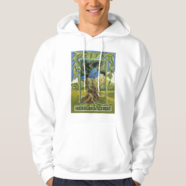 Grüne Oliven 2014 Hoodie (Vorderseite)