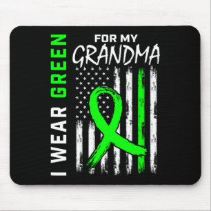 Grüne Oma Nierenerkrankung Zerebral Palsy Awaren Mousepad