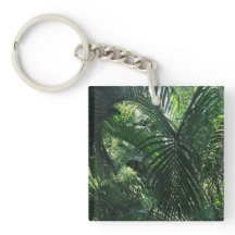 Grüne Palme Kaychain