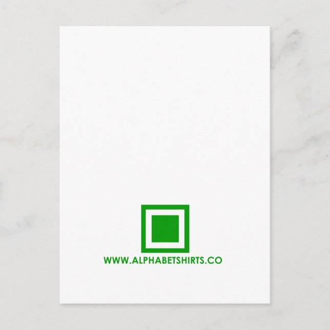 Grüne Periode Postkarte (Vorderseite)