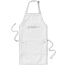 Grüne Personalisierte Skriptbezeichnung Erwachsene