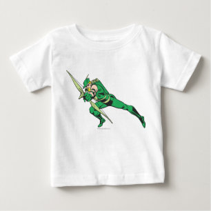 Grüne Pfeil-Crouches Baby T-shirt