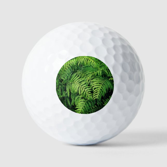 Grüne Pflanze Golfball (Vorderseite)