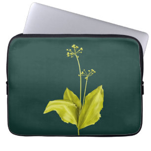 Grüne Pflanze Laptopschutzhülle
