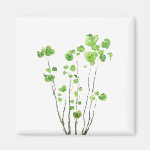 Grüne Pflanze Magnet