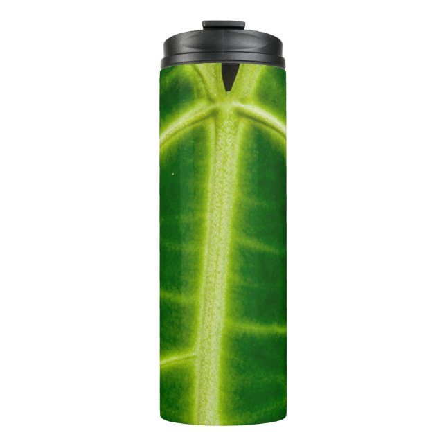 grüne Pflanze Thermosbecher (Vorderseite)