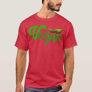Grüne Pflanze Vegan T-Shirt