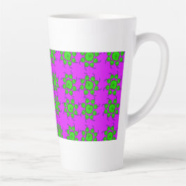 GRÜNE POPPIES LATTE TASSE
