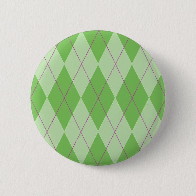 Grüne Raute Button (Vorderseite)