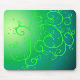 Grüne Rebe-irische Mousepad