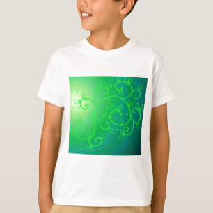 Grüne Reben Irland Luck Irland Pflanze Blume Art T-Shirt