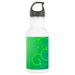 Grüne Reben Irland Luck Irland Pflanze Blume Art Trinkflasche