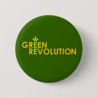 Grüne Revolutions-Knopf