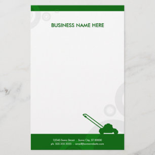 grüne Ringe mähen Briefpapier