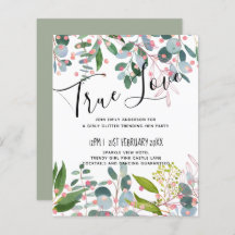 Grüne Rosa Moderne Hochzeit