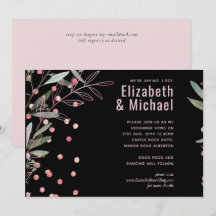 Grüne Rosa Moderne Hochzeit