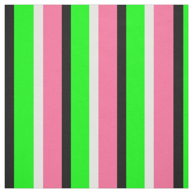 Grüne rosa Streifen Textil Stoff (Muster)