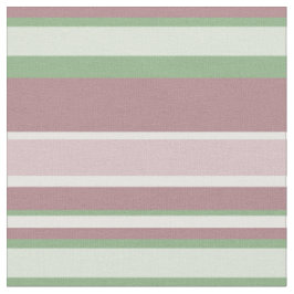 Grüne, rosa und pinkfarbene Streifen Stoff