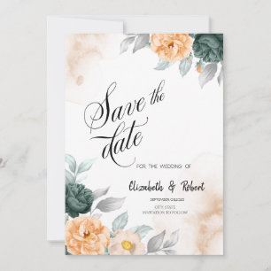 Grüne Rose Save the Date