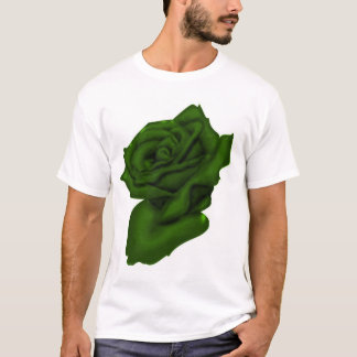 Grüne Rose T-Shirt
