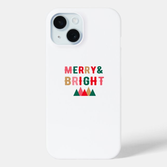 Grüne rot und braun muffe Typografie Case-Mate iPhone Hülle (Rückseite)