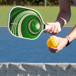 Grüne Rundtreppe Pickleball Schläger