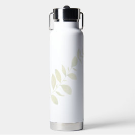 Grüne Rustikale Hochzeit der Wasserfarben Trinkflasche