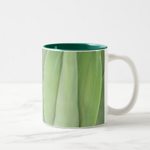 Grüne Samt-Tasse Zweifarbige Tasse