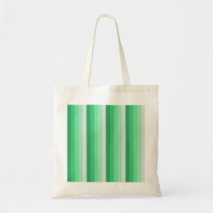 Grüne Schattenstreifen Tragetasche