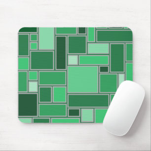 Grüne Schattierungen  Mousepad