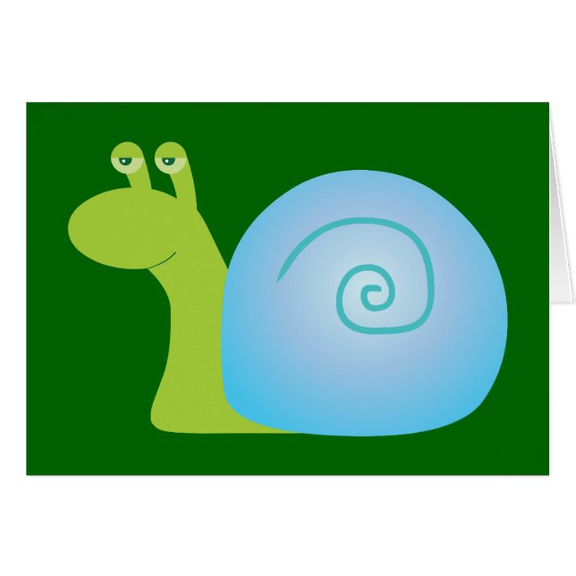 Grüne Schnecke (Vorderseite (Horizontal))