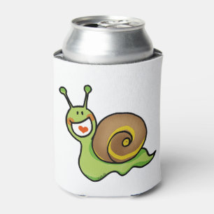 grüne Schnecke des Spaßes Dosenkühler