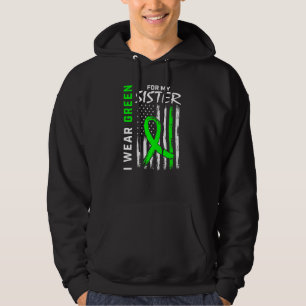 Grüne Schwester Nierenerkrankung Zerebral Palsy Aw Hoodie