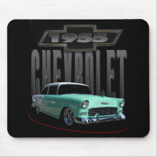 Grüne Sedan 1955 Mousepad