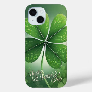 Grüne Shamrocks Frohen St. Patrick's Day (8) c Case-Mate iPhone Hülle