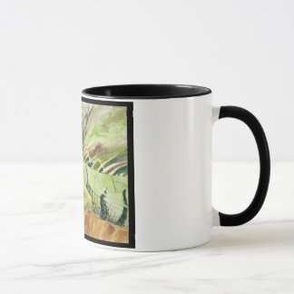 Grüne Sheguana Leguan-Tasse Tasse
