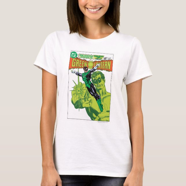 Grüne Signalleuchte - Comic-Abdeckung T-Shirt (Vorderseite)