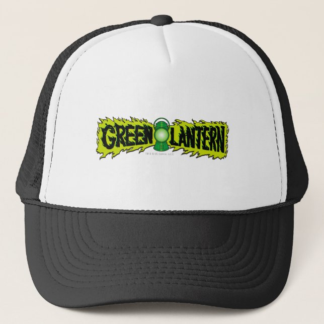Grüne Signalleuchte (glühende Signalleuchte) 2 Truckerkappe (Vorderseite)