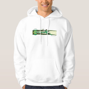 Grüne Signalleuchten und Logo Hoodie