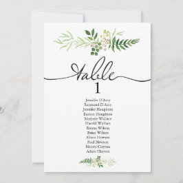 Grüne Single Hochzeitskarte, moderner Schriftart Einladung