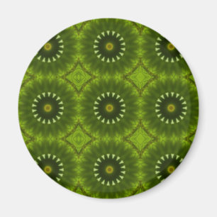 Grüne Sonnen Magnet