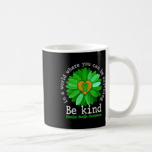 Grüne Sonnenblumen sind nettes T-Shirt Mental Heal Kaffeetasse