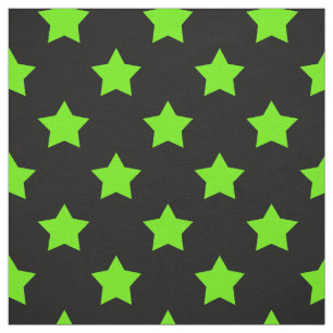 Grüne Sterne Grüne Hintergrund Textil Stoff