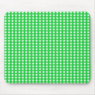 Grüne Sterne Mousepad