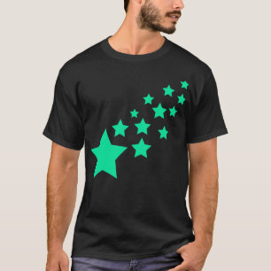 Grüne Sterne T-Shirt